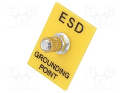 Earthing plug; ESD; 0Ω