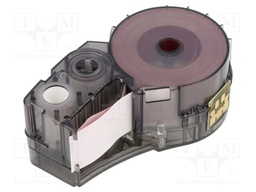 Tape; 19.1mm; 6.4m; red; Character colour: white; thermal transfer