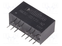 Converter: DC/DC; 3W; Uin: 4.5÷9V; 12VDC; Iout: 208mA; SIP8; 4.9g