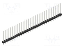 Connector: pin strips; pin header; male; PIN: 33; 2.54mm; THT; 1x33
