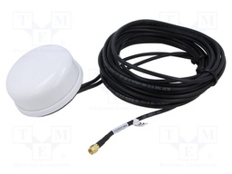 Antenna; WiFi; 4dBi; vertical; screw type; 50Ω; 2.4÷6GHz; 4.5m; SMA