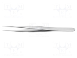 Tweezers; 120mm; for precision works; Blade tip shape: sharp