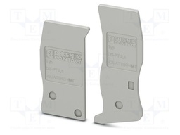 End piece; L: 12.9mm; W: 2.8mm; H: 56.4mm; Body: grey