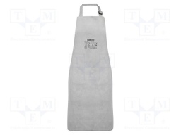 Welding apron; grey; Dim: 600x900mm