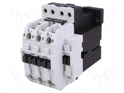 Contactor: 3-pole; NO x3; 24VDC; 32A; DIN,panel; CI 32; -30÷60°C