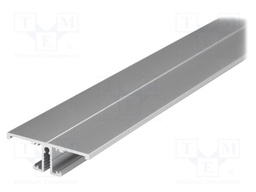 Profiles for LED modules; surface; natural; L: 2m; aluminium
