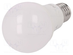 LED lamp; warm white; E27; 230VAC; 810lm; 8W; 2700K; CRImin: 80