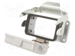 Enclosure: for HDC connectors; C146; size E10; with latch; IP65