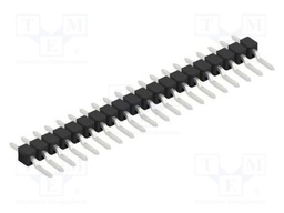 Connector: pin strips; pin header; male; PIN: 20; 2.54mm; SMT; 1x20