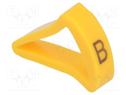 Markers for cables and wires; Label symbol: B; 10÷16mm; H: 21mm