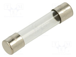 Fuse: fuse; 315mA; 250VAC; glass; 6.35x31.8mm; brass; bulk