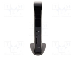 Hub USB; USB 3.2 Gen 2; SD; LED status indicator; black; 96W