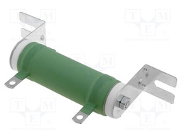 Resistor: wire-wound; 10Ω; 25W; ±5%; Ø22x60mm; 400ppm/°C