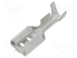 Terminal: flat; 4.8mm; 0.5mm; female; 0.5÷1.25mm2; crimped; tinned