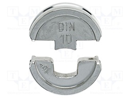 Crimping jaws; ring cable; 10mm2