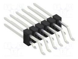 Connector: pin strips; pin header; male; PIN: 12; 2.54mm; SMT; 2x6