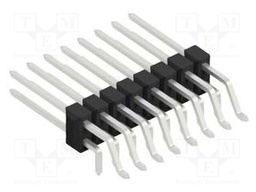 Connector: pin strips; pin header; male; PIN: 16; 2.54mm; SMT,THT
