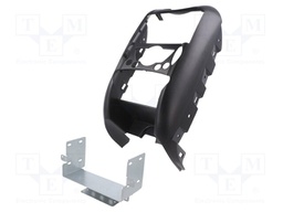 Radio mounting frame; BMW; 2 DIN; black