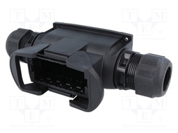 Enclosure: for HAN Modular connectors; Han Eco Modular; M40