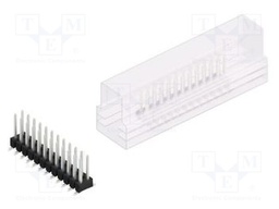 Connector: pin strips; pin header; male; PIN: 24; 2.54mm; SMT; 2x12