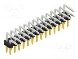 Connector: pin strips; pin header; male; PIN: 28; 2mm; THT; 2x14