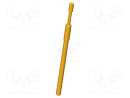 Test needle; Operational spring compression: 4mm; 8A; Ø: 1.5mm
