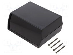 Enclosure: with panel; DIGITAL; X: 119mm; Y: 89mm; Z: 50mm; black