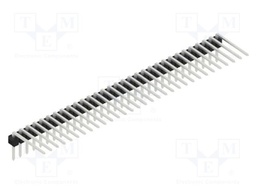 Connector: pin strips; pin header; male; PIN: 31; 2.54mm; THT; 1x31