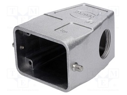 Enclosure: for Han connectors; Han HT (High Temp); size 6B; M25