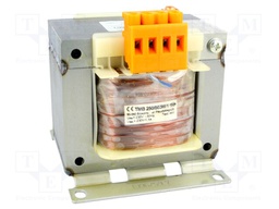 Transformer: mains; 250VA; 230VAC; 230V; Leads: terminal block