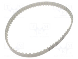 Timing belt; T10; W: 20mm; H: 4.5mm; Lw: 890mm; Tooth height: 2.5mm