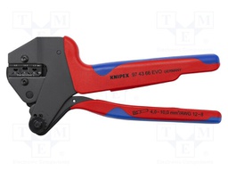 Tool: for crimping; solar connectors type MC4; 12AWG÷8AWG
