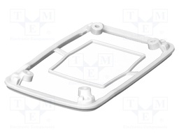 Gasket; elastomer thermoplastic TPE; Series: BoPad; Colour: white