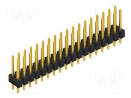 Connector: pin strips; pin header; male; PIN: 36; 2.54mm; THT; 2x18