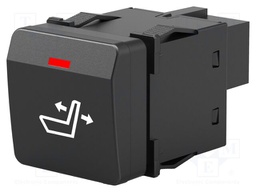 Switch: push-button; Pos: 2; SPST-NO; 0.05A/12VDC; OFF-(ON); 09
