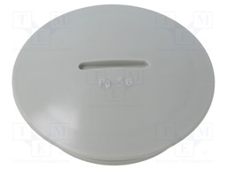 Stopper; PG36; Mat: polystyrene; light grey
