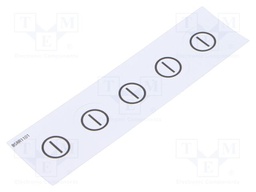 Description label; Ø18mm