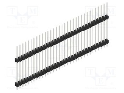 Connector: pin strips; pin header; male; PIN: 33; 2.54mm; THT; 1x33