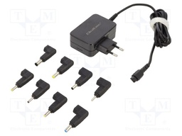 Power supply: switching; 19VDC,19.5VDC,20VDC; 2.37A; 30W