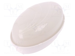 Lamp: lighting fixture; PUMA OVAL; polycarbonate; E27; IP65