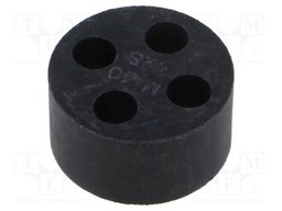 -20÷100°C; 8mm; HELUTOP® HT-MFDE; Accessories: insert for gland