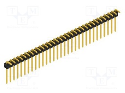 Connector: pin strips; pin header; male; PIN: 31; 2.54mm; THT; 1x31