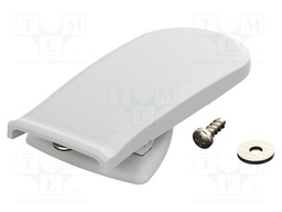 Clip; for enclosures; light grey; Series: BOS-Streamline