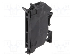 Splice terminal: rail; 0.2÷4mm2; ways: 1; terminals: 2; Width: 8.2mm