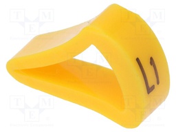 Markers for cables and wires; Label symbol: L1; 6÷10.5mm; H: 16mm