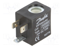 Accessories: coil for solenoid valve; 9mm; 24VDC; IP00; -40÷50°C