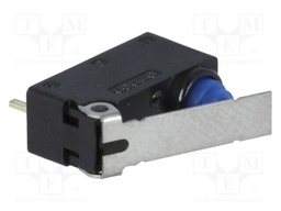 Microswitch SNAP ACTION; with lever; SPDT; 0.1A/125VAC; 2A/12VDC