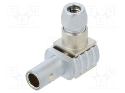 Connector: coaxial; Series: 00; plug; male; soldering; for cable
