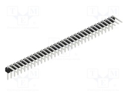Connector: pin strips; pin header; male; PIN: 32; 2.54mm; THT; 1x32