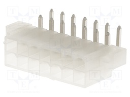 Socket; wire-board; male; Mini-Fit Jr; 4.2mm; PIN: 14; THT; holders